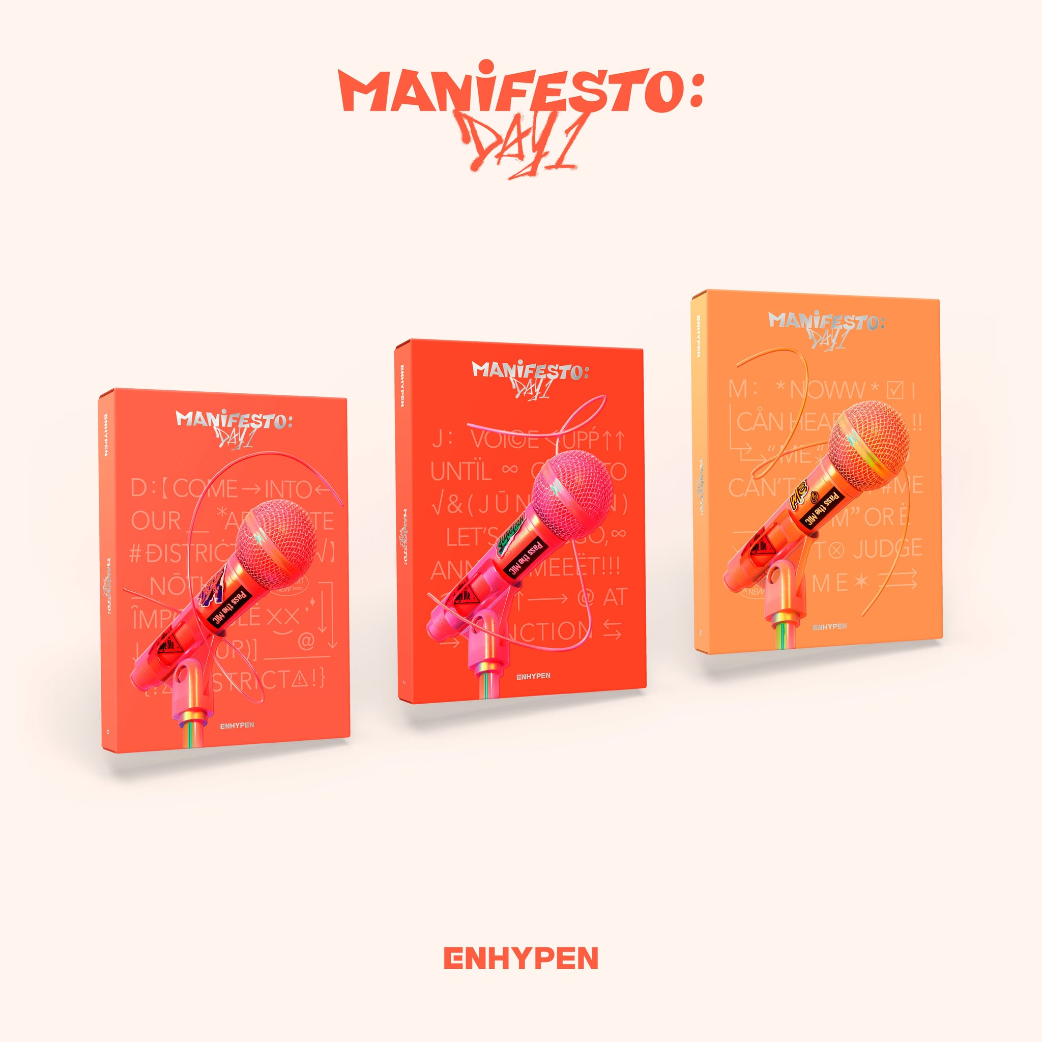 ENHYPEN 3rd Mini Album MANIFESTO: DAY 1 - D / J / M Version